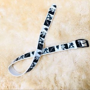 PLAYBOY Accessories - Vintage PLAYBOY bunny black white film strip belt PLAYBOY Accessories - Vintage PLAYBOY bunny black white film strip belt
